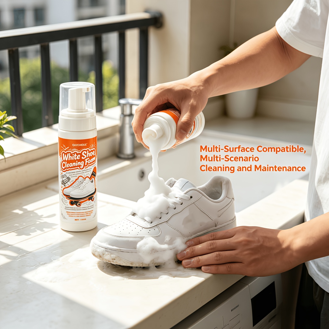 Sneaker Cleaner - Tragbarer Schaumreiniger für weiße Schuhe ohne
