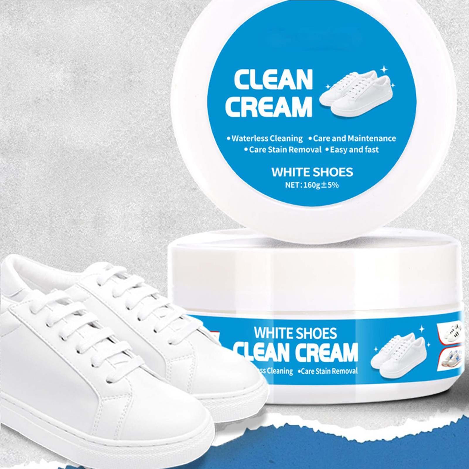 Sneaker Cleaner - Weiße Schuhe Reinigungscreme 160g Feste Paste