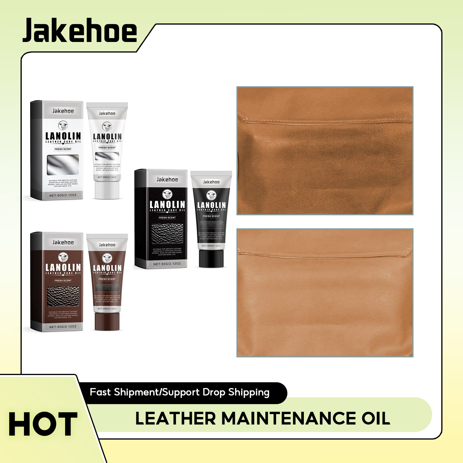 Leather Shoe Polish - Leder Wartung Öl Schuhe Stoff Sofa