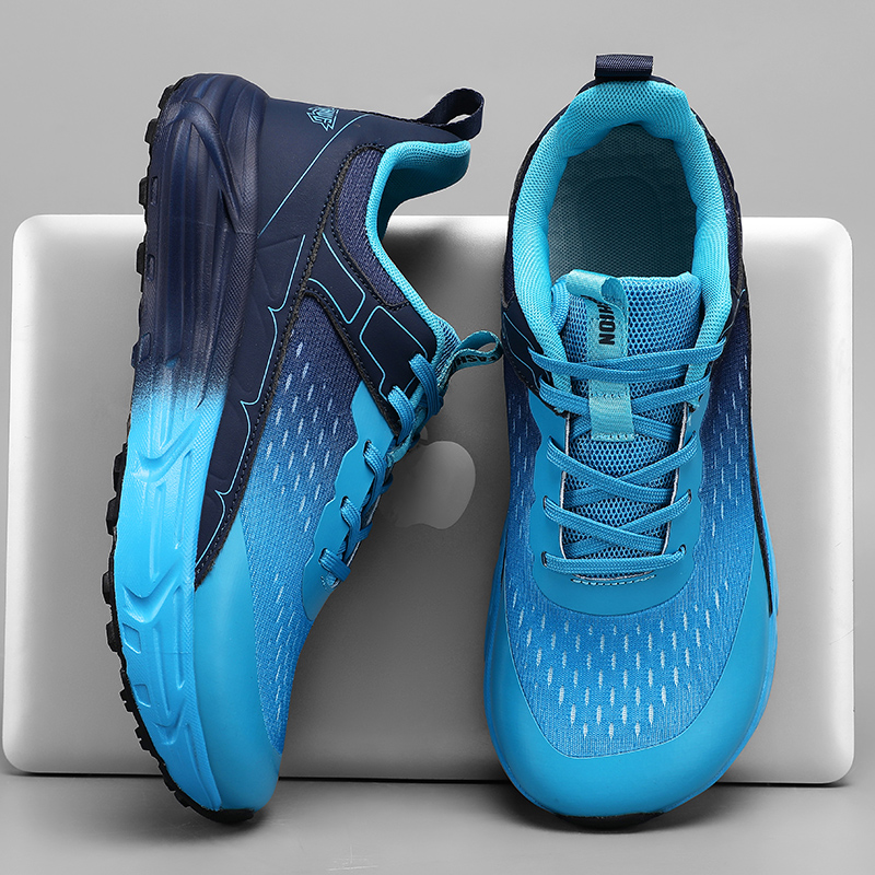 Sneaker Box - Breite Box Toe Sneakers Plateausohle Mode