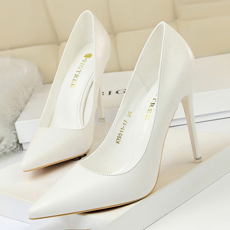 Shoe Tree - BIGTREE Schuhe Damen Pumps Mode High
