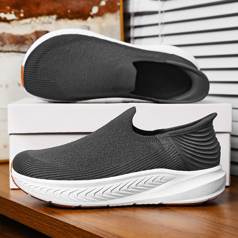 Sneaker Box - Herren-Slipper Barfußschuhe Übergröße Breiter Zehenbereich Zero