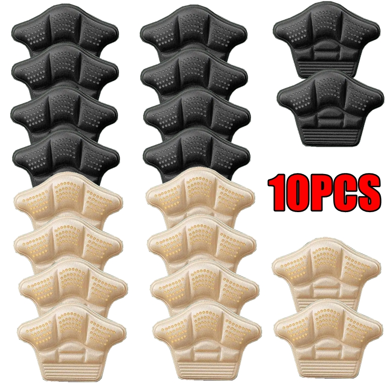 Sneaker Protector - 10 Stück Fußpolster für Turnschuhe, Fersenschutz,