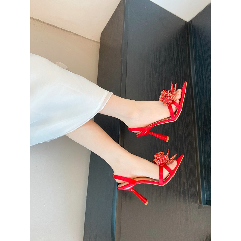 Neue Damen-Spitzschuhe mit Str – Shoe Tree Bewertung und Preis