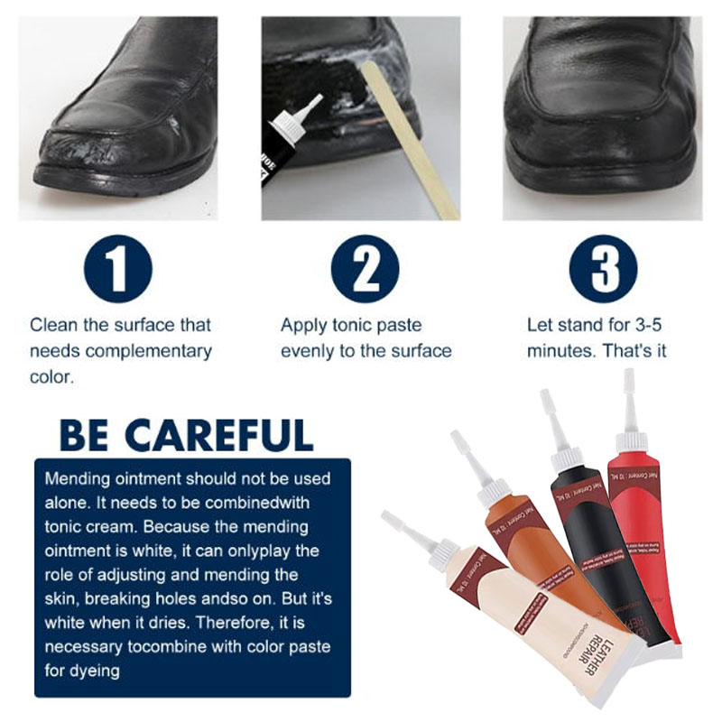 Lederreparaturpaste, Autositz, – Leather Shoe Polish Bewertung und Preis