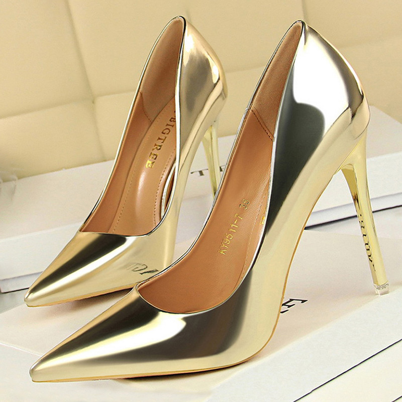 BIGTREE Schuhe Frau Pumpen Pat – Shoe Tree Bewertung und Preis